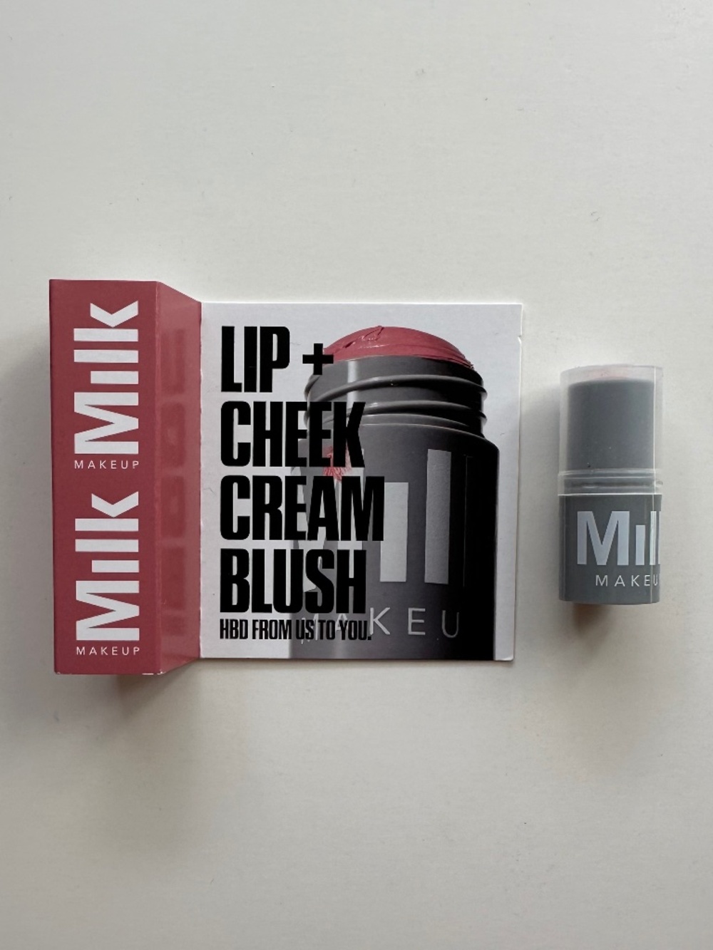 Milk Makeup Lip + Cheek Cream Blush in Werk (dusty rose)
